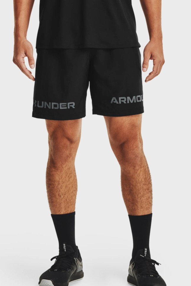 Шорты мужские Under Armour Ua Woven Graphic Wm Short черные 1361433-001 изображение 2