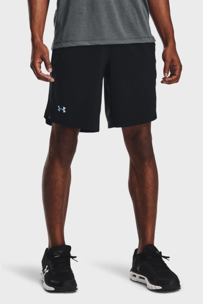 Шорты мужские Under Armour UA LAUNCH 9'' SHORT черные 1361494-001 изображение 2