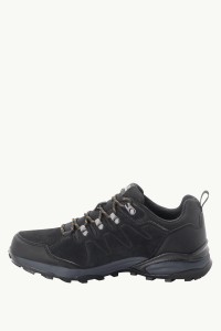 Напівчеревики чоловічі Jack Wolfskin REFUGIO TEXAPORE LOW M чорні 4049851-6357 изображение 4