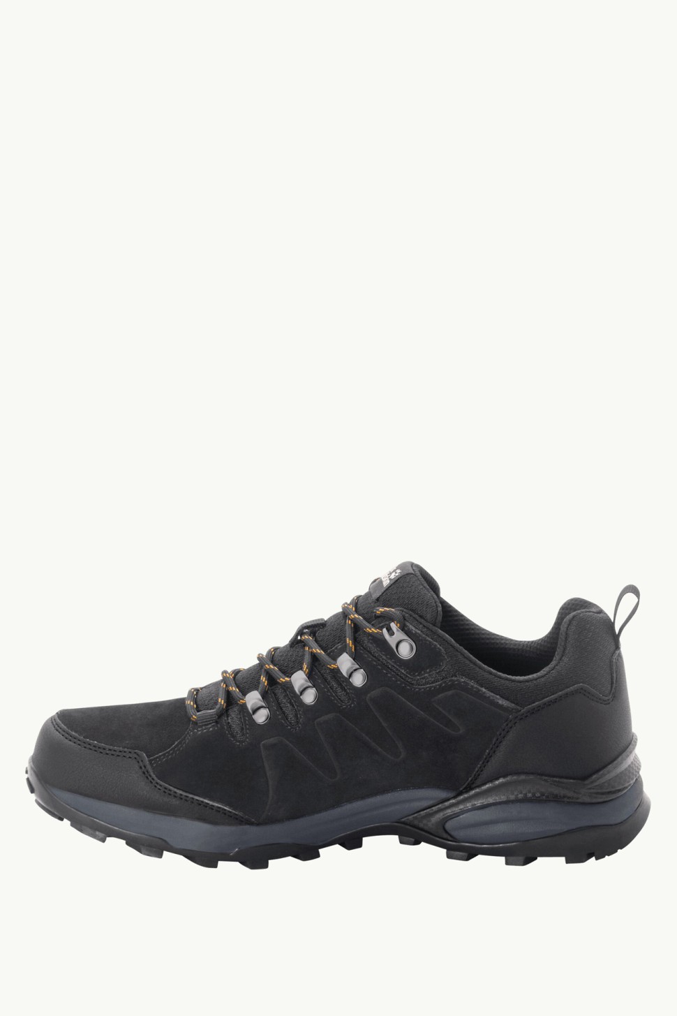 Напівчеревики чоловічі Jack Wolfskin REFUGIO TEXAPORE LOW M чорні 4049851-6357 — фото 4
