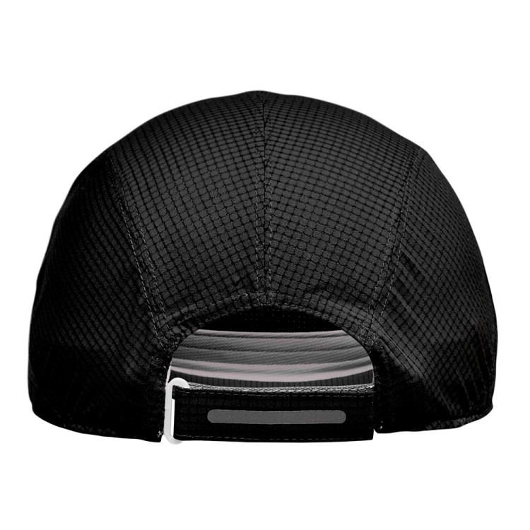Бейсболка Asics LIGHTWEIGHT  RUNNING CAP чорна 3013A291-002 изображение 3