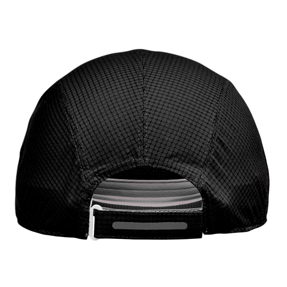 Бейсболка Asics LIGHTWEIGHT  RUNNING CAP чорна 3013A291-002 изображение 3