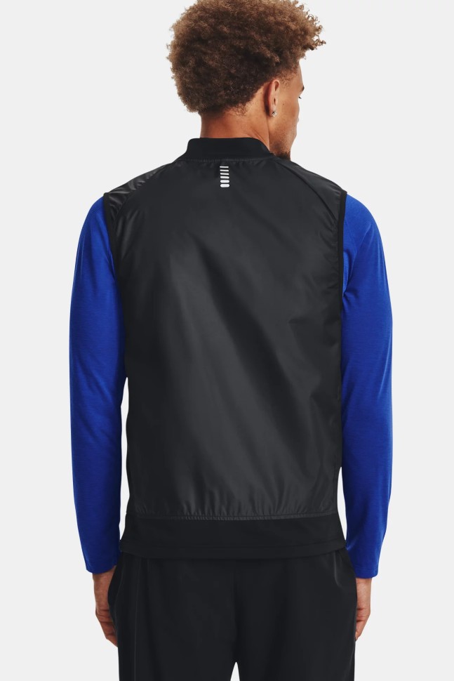 Жилетка чоловіча Under Armour UA STRM INS RUN VEST чорна 1380870-001 изображение 3