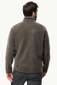 Толстовка чоловіча Jack Wolfskin WALDSTEIG FZ M коричнева 1711361-5719 изображение 3