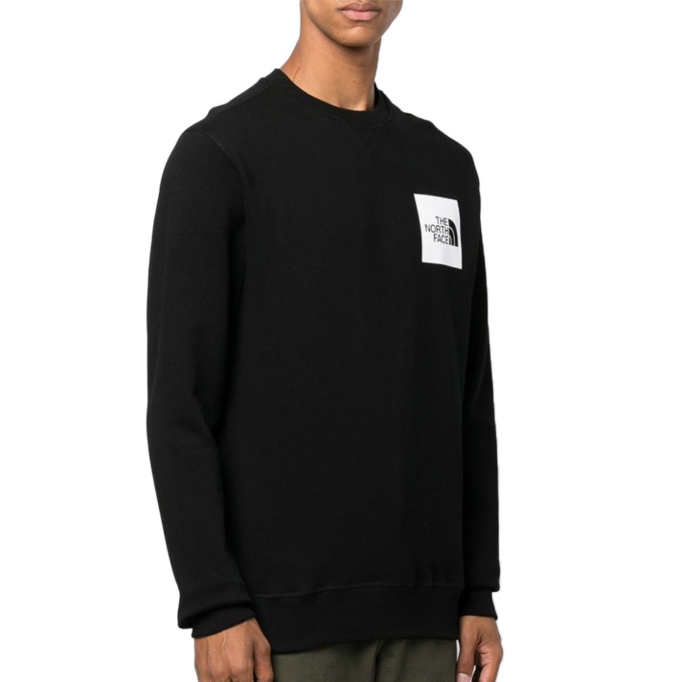 Світшот чоловічий The North Face M FINE CREW чорний NF0A7X1LJK31