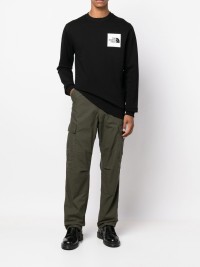 Свитшот мужской The North Face M FINE CREW черный NF0A7X1LJK31 изображение 4