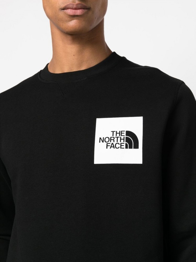 Свитшот мужской The North Face M FINE CREW черный NF0A7X1LJK31 изображение 5