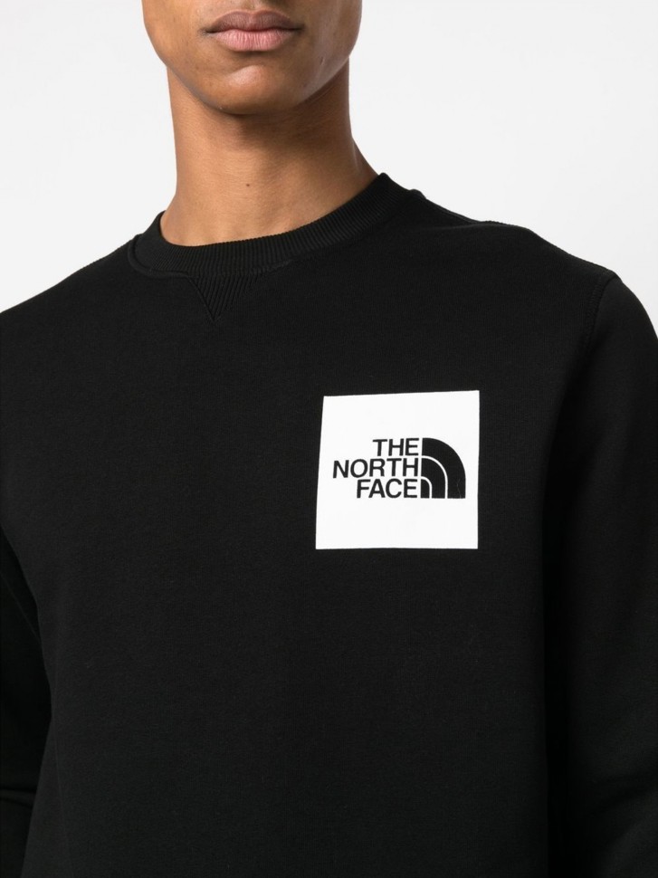 Свитшот мужской The North Face M FINE CREW черный NF0A7X1LJK31 изображение 5