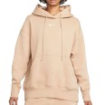 Толстовка жіноча Nike W NSW PHNX FLC OS PO HOODIE бежева DQ5860-200