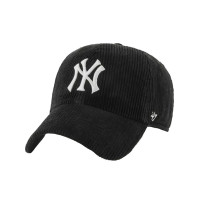 Бейсболка  47 Brand NEW YORK YANKEES THICK CORD черная B-THCKM17EWS-BK изображение 1