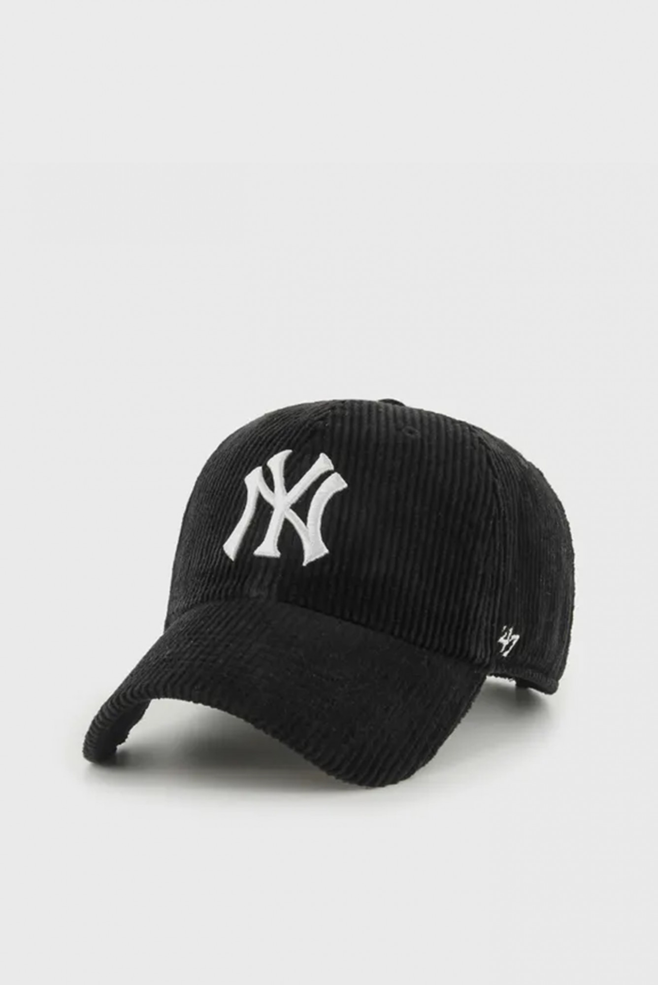 Бейсболка  47 Brand NEW YORK YANKEES THICK CORD черная B-THCKM17EWS-BK изображение 2