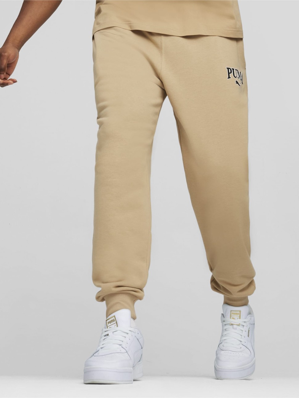 Штани чоловічі Puma SQUAD Sweatpants TR cl бежеві 67897283 — фото 2