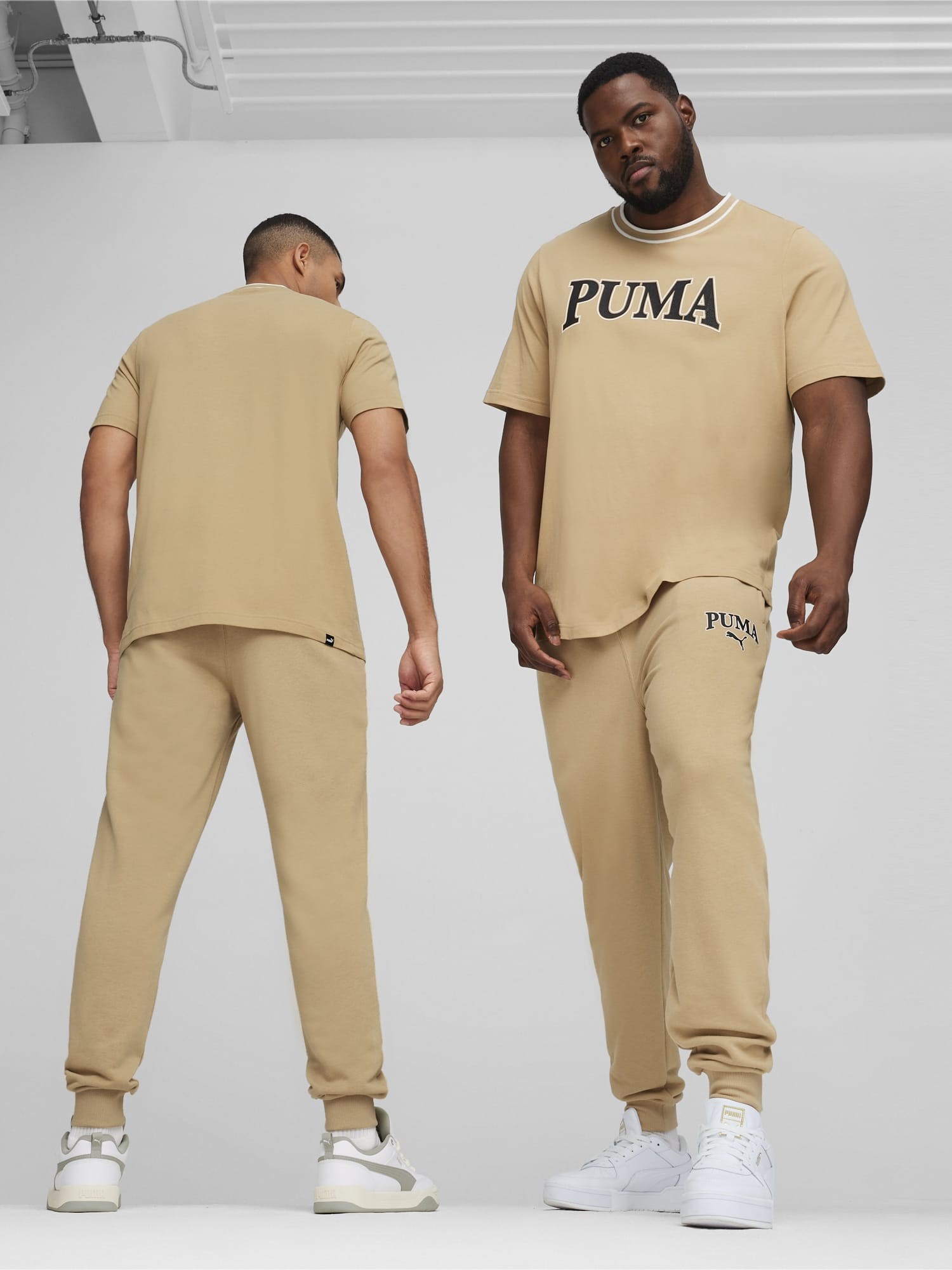 Брюки мужские Puma SQUAD Sweatpants TR cl бежевые 67897283 изображение 6