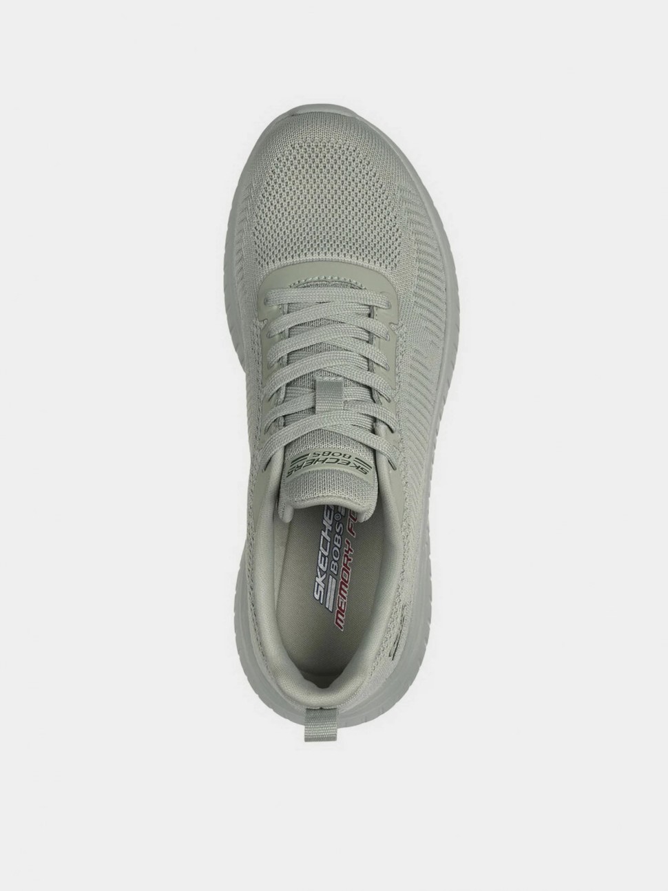 Кросівки жіночі Skechers BOBS Sport Squad Chaos сірі 117209 SAGE — фото 4