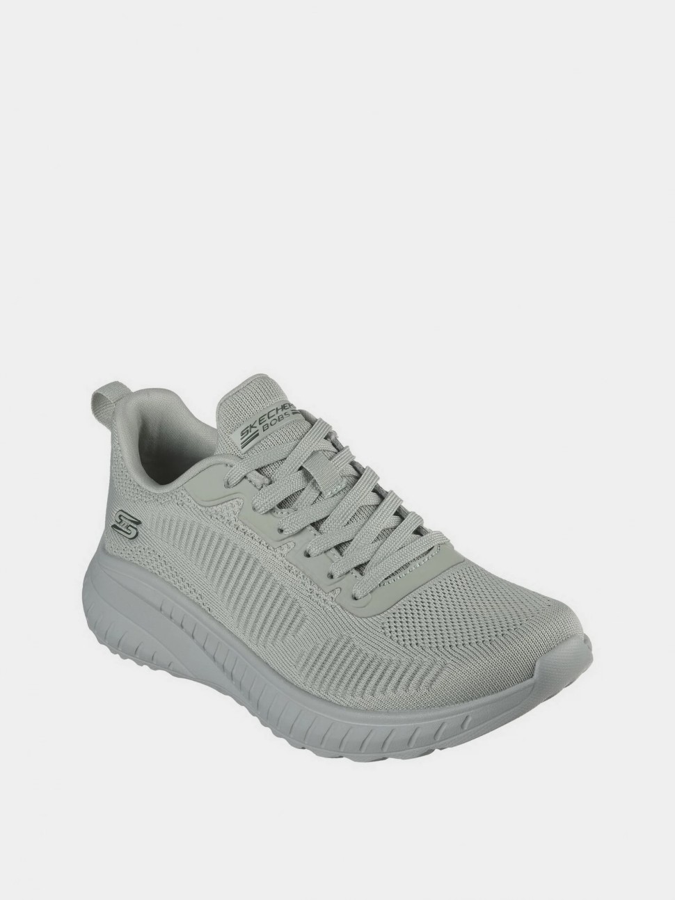 Кросівки жіночі Skechers BOBS Sport Squad Chaos сірі 117209 SAGE — фото 5