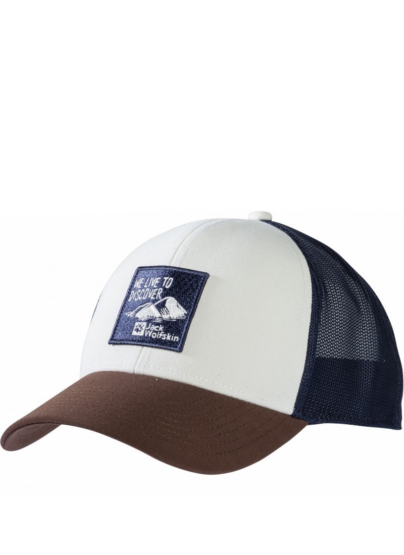 Бейсболка Jack Wolfskin BRAND CAP коричнева 1911242-2699 — фото 2