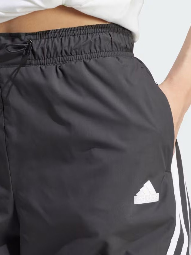 Шорти жіночі Adidas W FI 3S WVN SHO чорні IP1568 — фото 5