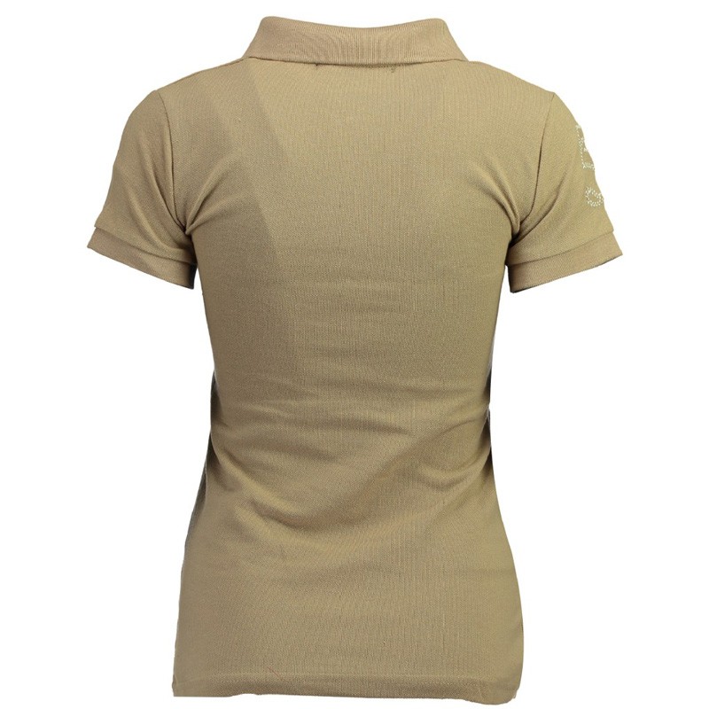 Футболка женская Geographical Norway бежевая SQ640F-125 изображение 2