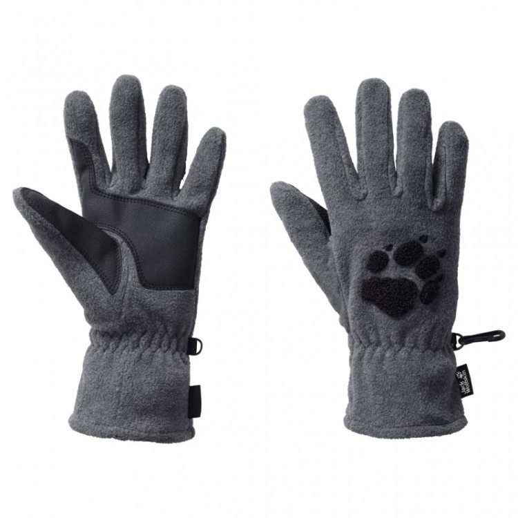 Перчатки Jack Wolfskin серые 19615-6110 изображение 1