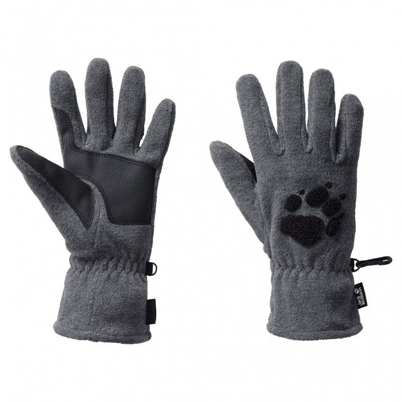 Перчатки Jack Wolfskin серые 19615-6110 изображение 1