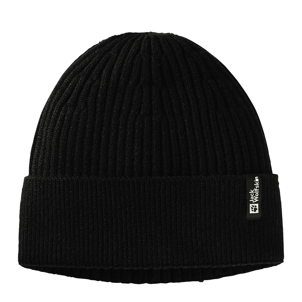 Шапка Jack Wolfskin COSY BEANIE черная 1909252-6000 изображение 1