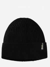 Шапка Jack Wolfskin COSY BEANIE чорна 1909252-6000 изображение 2