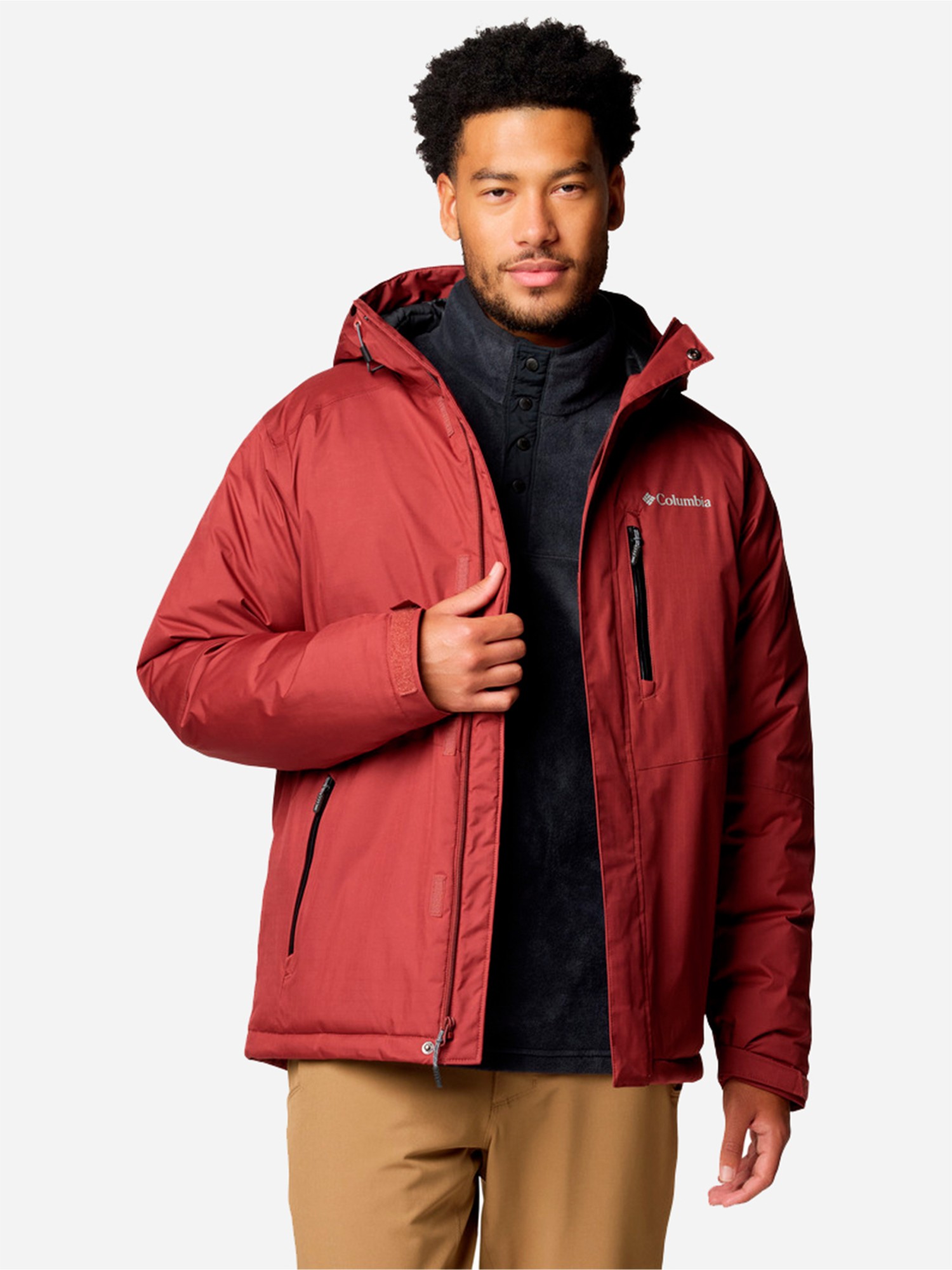 Куртка чоловіча Columbia Oak Harbor™ II Insulated Jacket червона 2089431-681 изображение 5