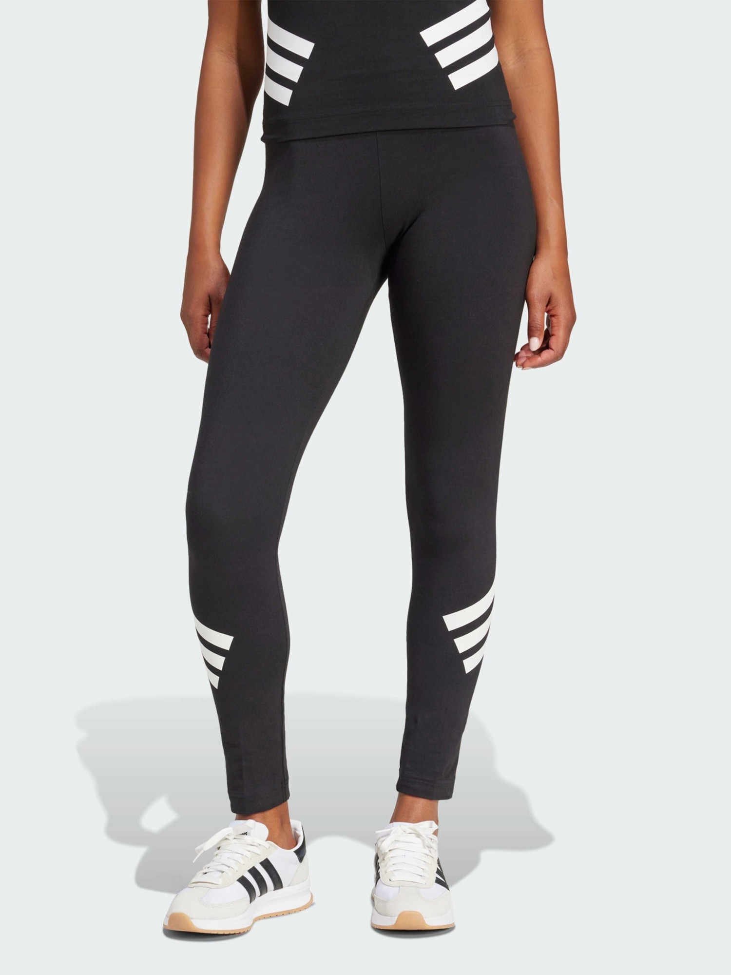 Легінси жіночі Adidas W FI 3S LEGGING чорні JE0215 изображение 2