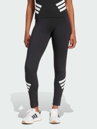 Леггинсы женские Adidas W FI 3S LEGGING черные JE0215 изображение 2