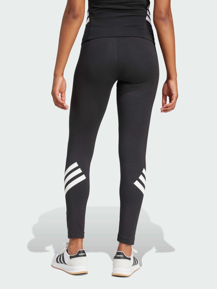 Леггинсы женские Adidas W FI 3S LEGGING черные JE0215 изображение 3