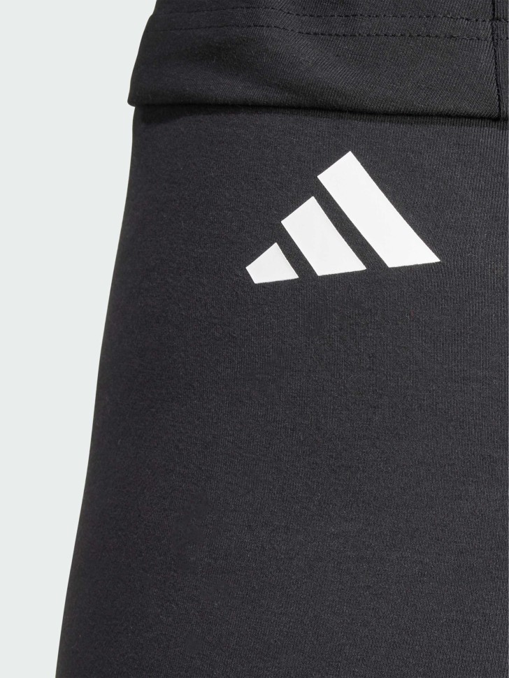 Леггинсы женские Adidas W FI 3S LEGGING черные JE0215 изображение 6