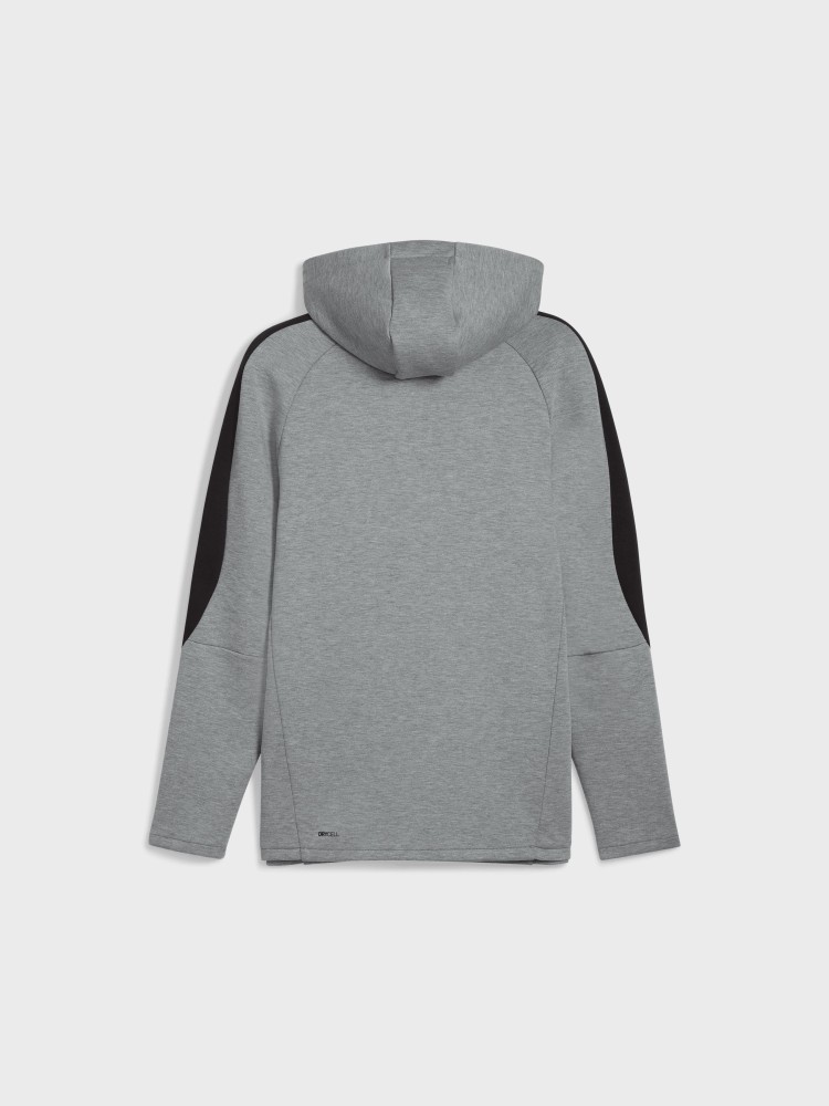 Толстовка мужская Puma EVOSTRIPE Core FZ Hoodie серая 63152903 изображение 3