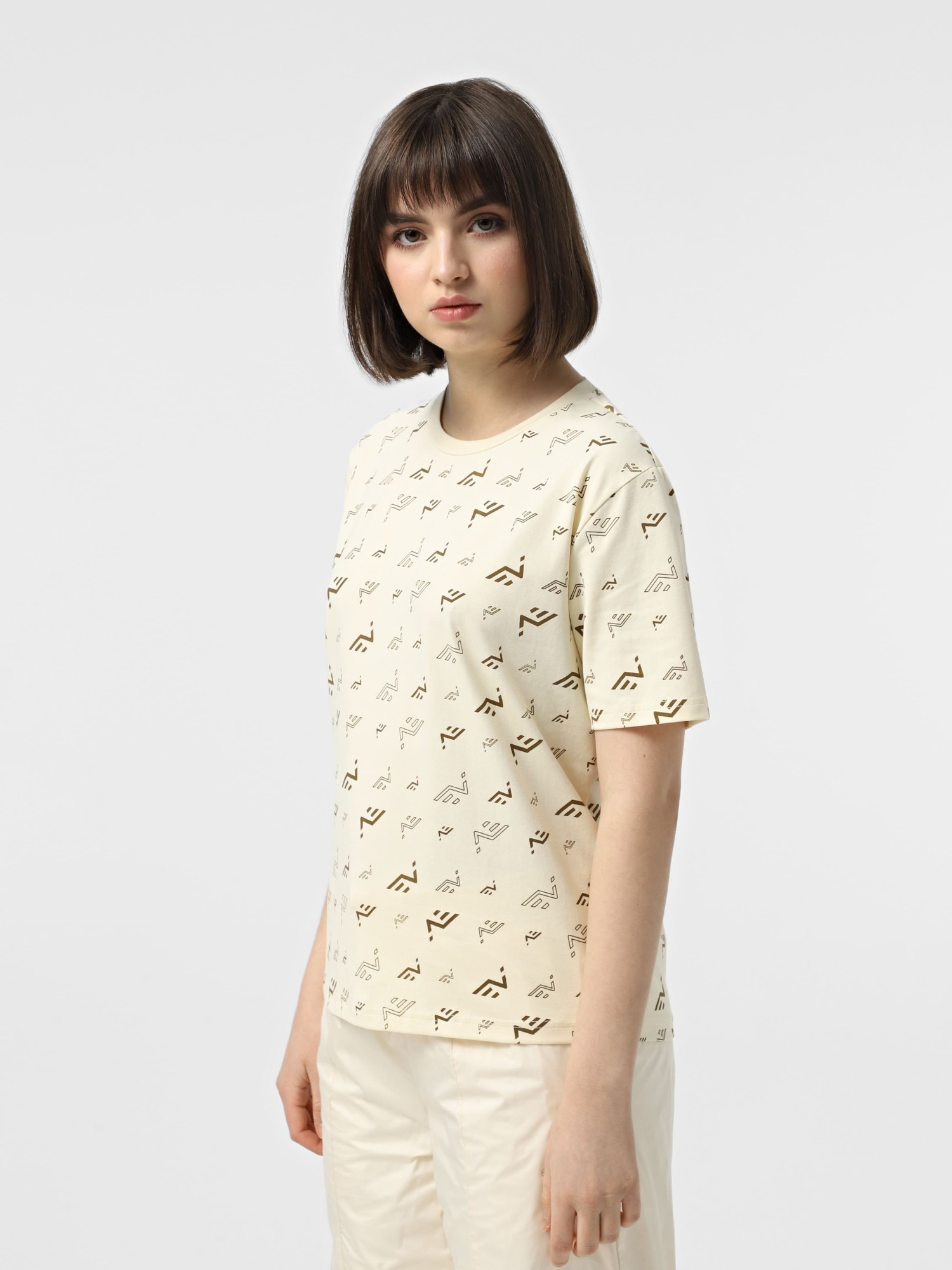 Футболка женская Evoids Camden бежевая 552548-125 изображение 2