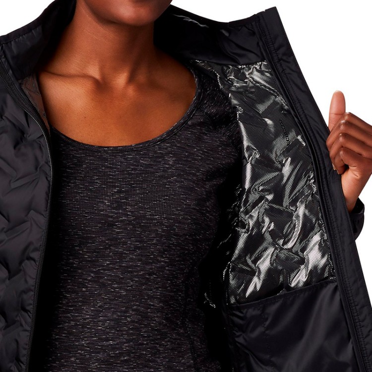Куртка жіноча Columbia  Delta Ridge™ Down Jacket  чорна 1875921-010 изображение 3