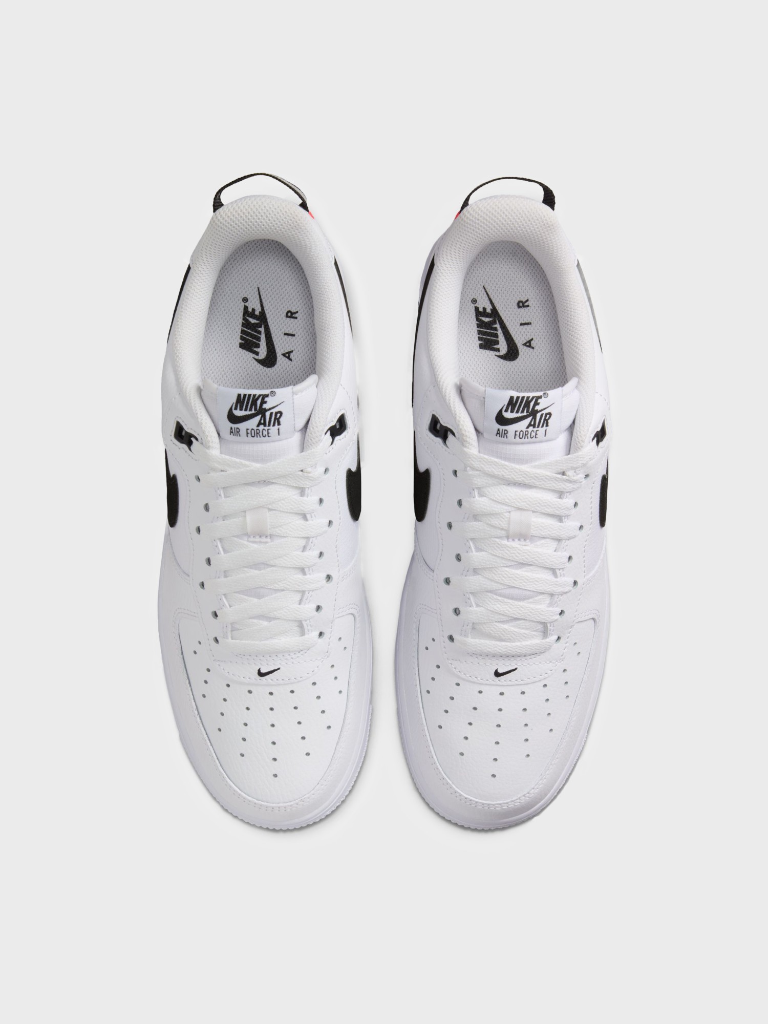 Кроссовки мужские Nike NIKE AIR FORCE 1 07 LV8 белые HV9509-100 изображение 8