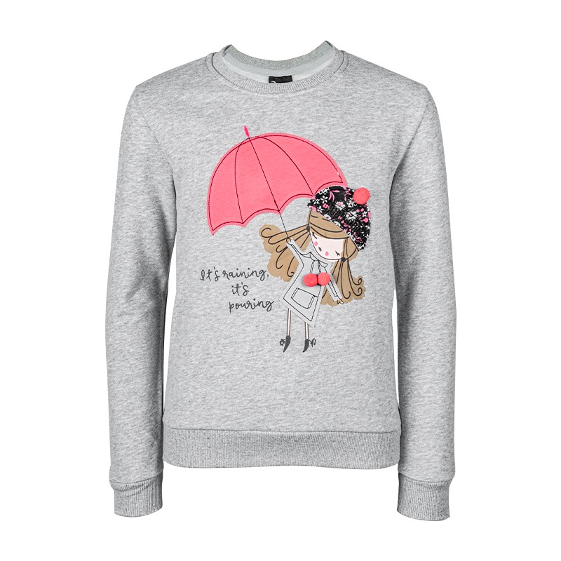 Толстовка дитяча Radder Kirby сіра 442032-011 изображение 1