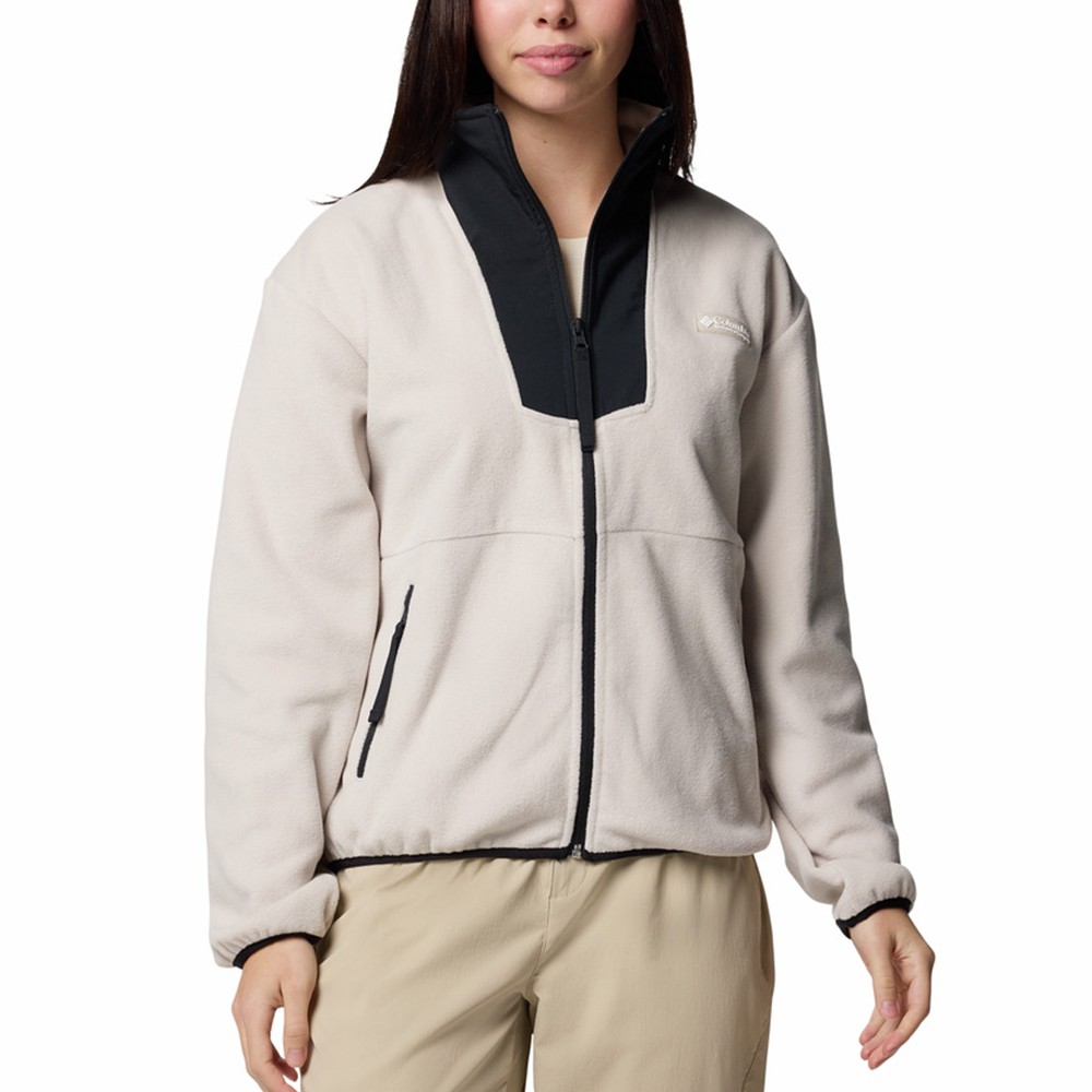 Толстовка женская Columbia Sequoia Grove™ Full Zip Fleece бежевая 2085311-277
