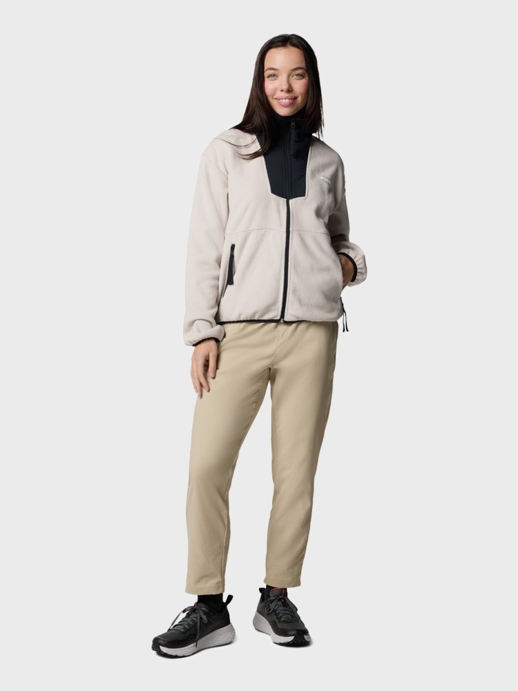 Толстовка жіноча Columbia Sequoia Grove™ Full Zip Fleece бежева 2085311-277 изображение 7
