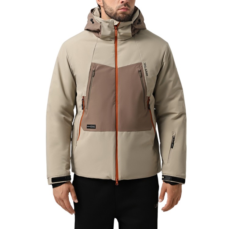 Куртка мужская Larum Cyclone бежевая 515513W-125