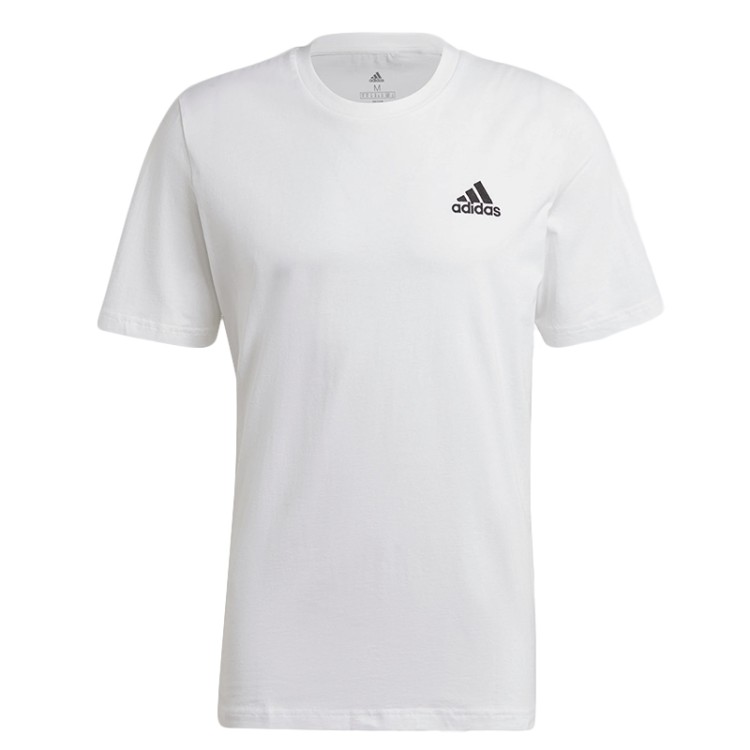 Футболка мужская Adidas M Sl Sj T белая GK9640 изображение 3