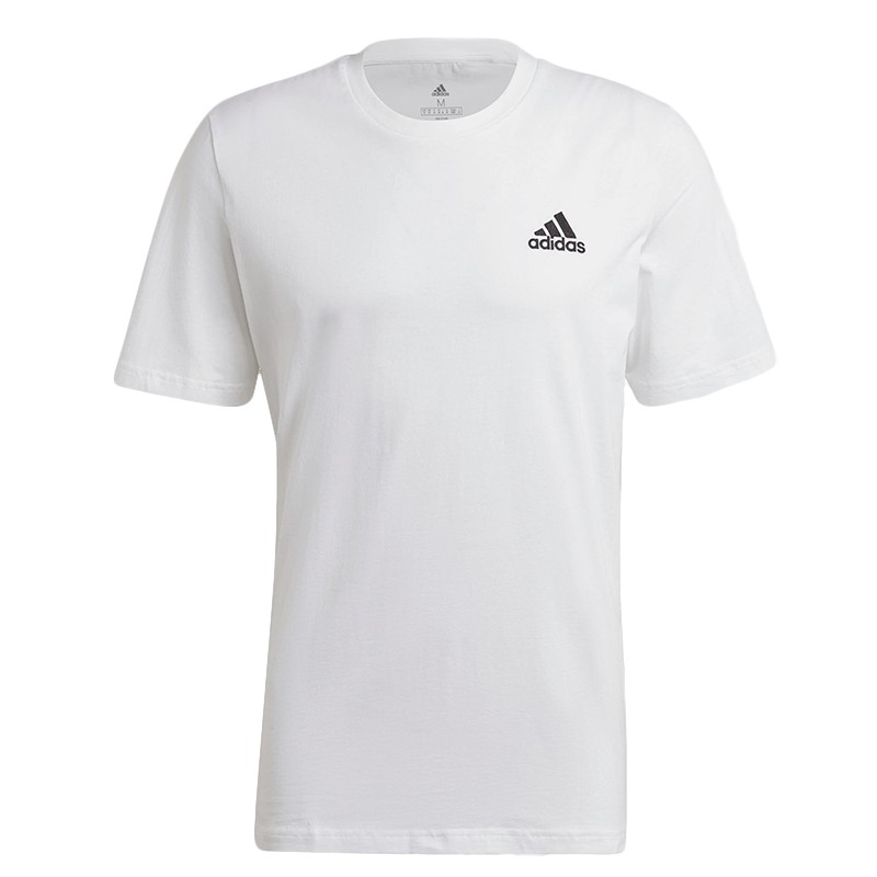 Футболка мужская Adidas M Sl Sj T белая GK9640 изображение 3