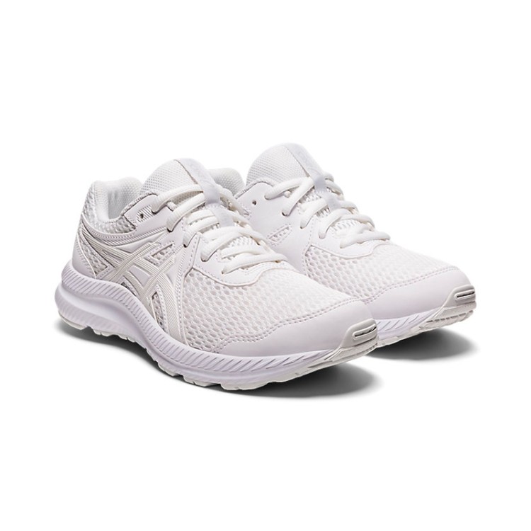 Кроссовки женские Asics Contend 7 Gs белые 1014A192-103 изображение 2