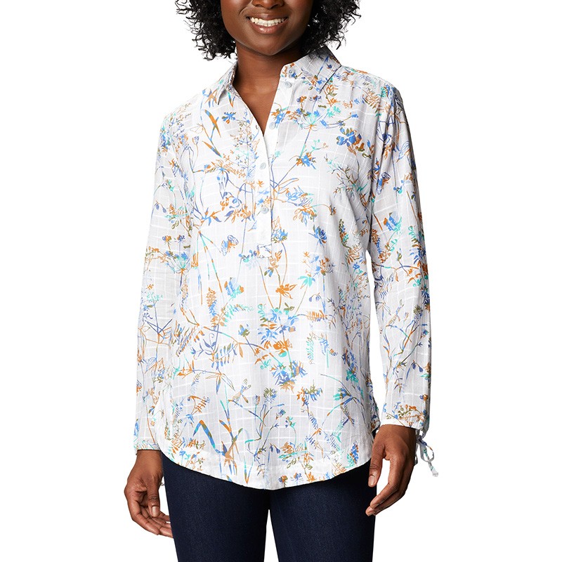 Сорочка жіноча Columbia Camp Henry ™ III SS Shirt бежева 1933421-100 — фото 1