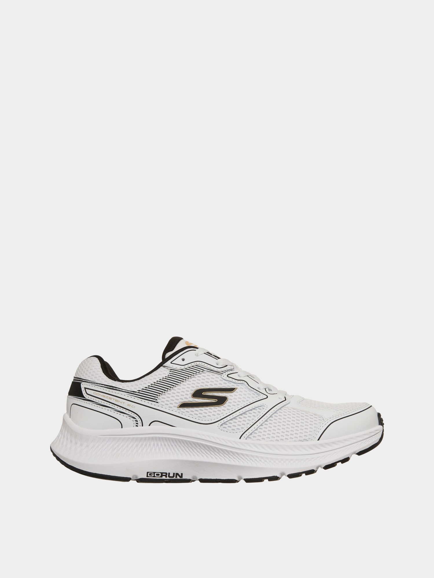 Кросівки чоловічі Skechers GO RUN CONSISTENT білі 220861 WBK изображение 2
