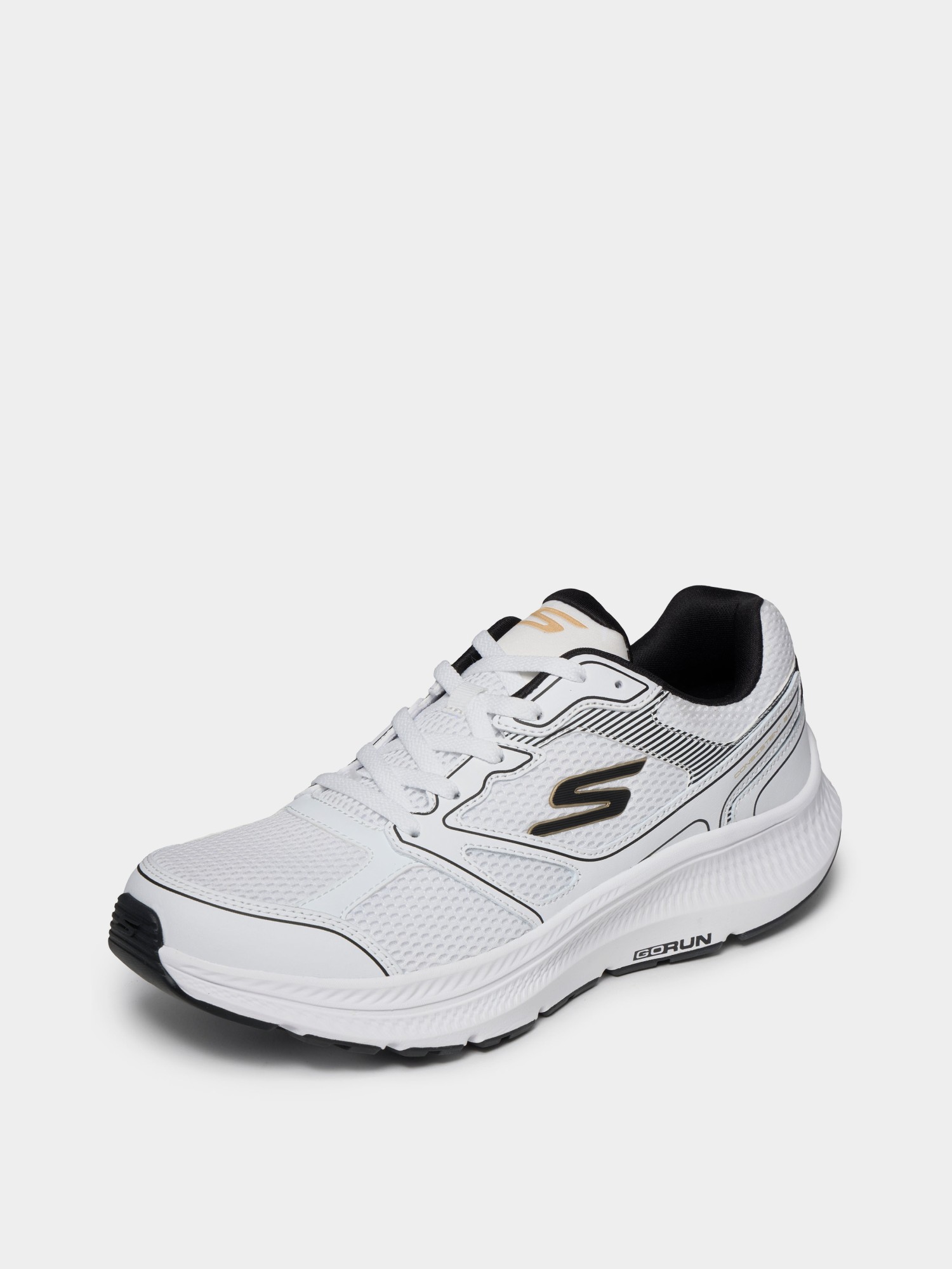 Кросівки чоловічі Skechers GO RUN CONSISTENT білі 220861 WBK изображение 3