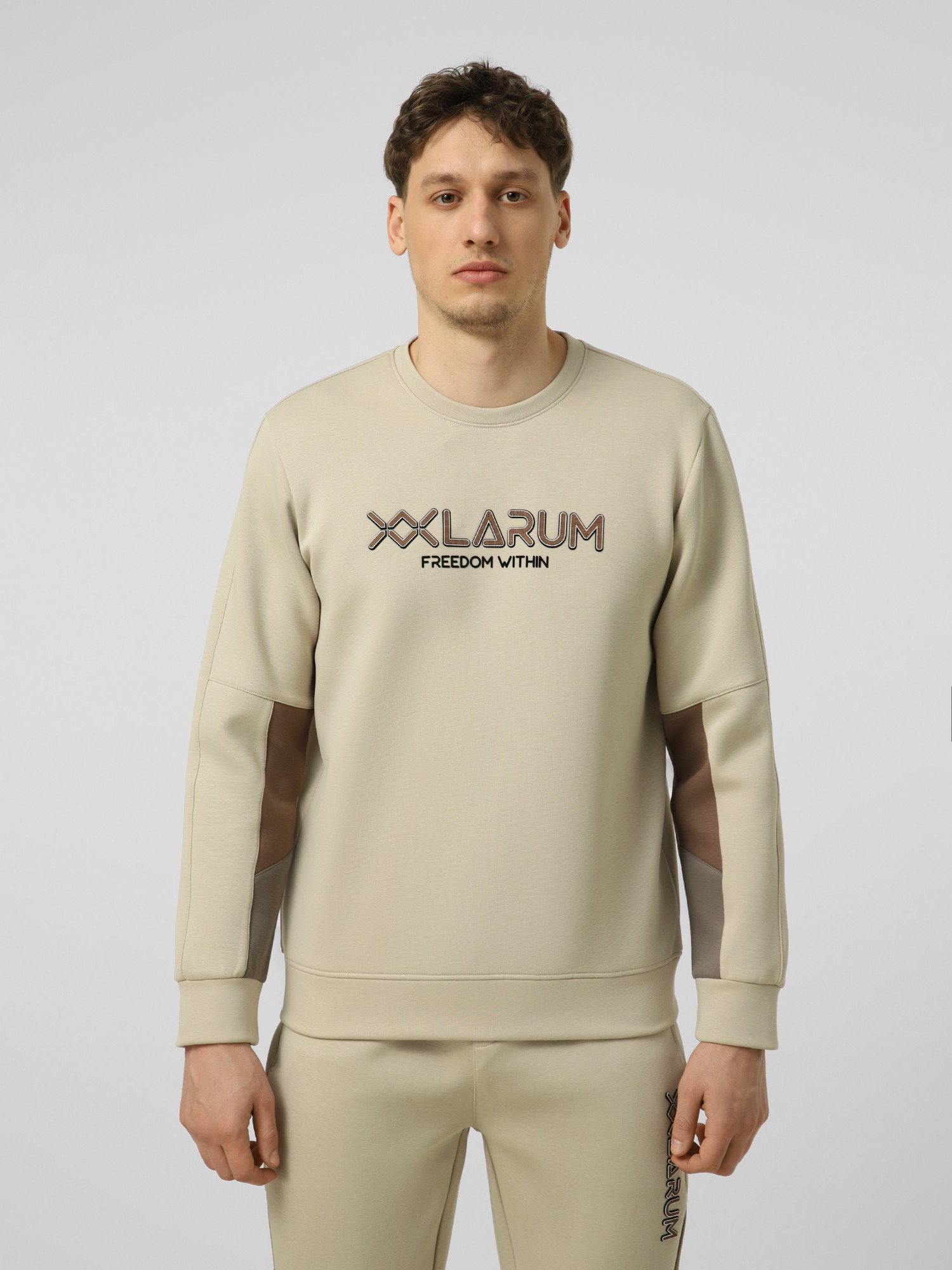 Толстовка чоловіча Larum Molven хакі 902603-350 изображение 2