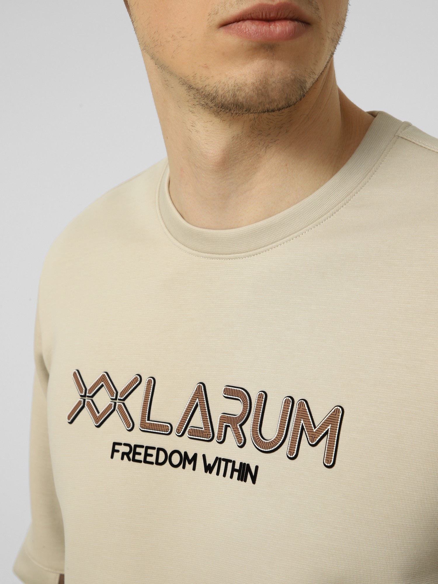 Толстовка чоловіча Larum Molven хакі 902603-350 изображение 5