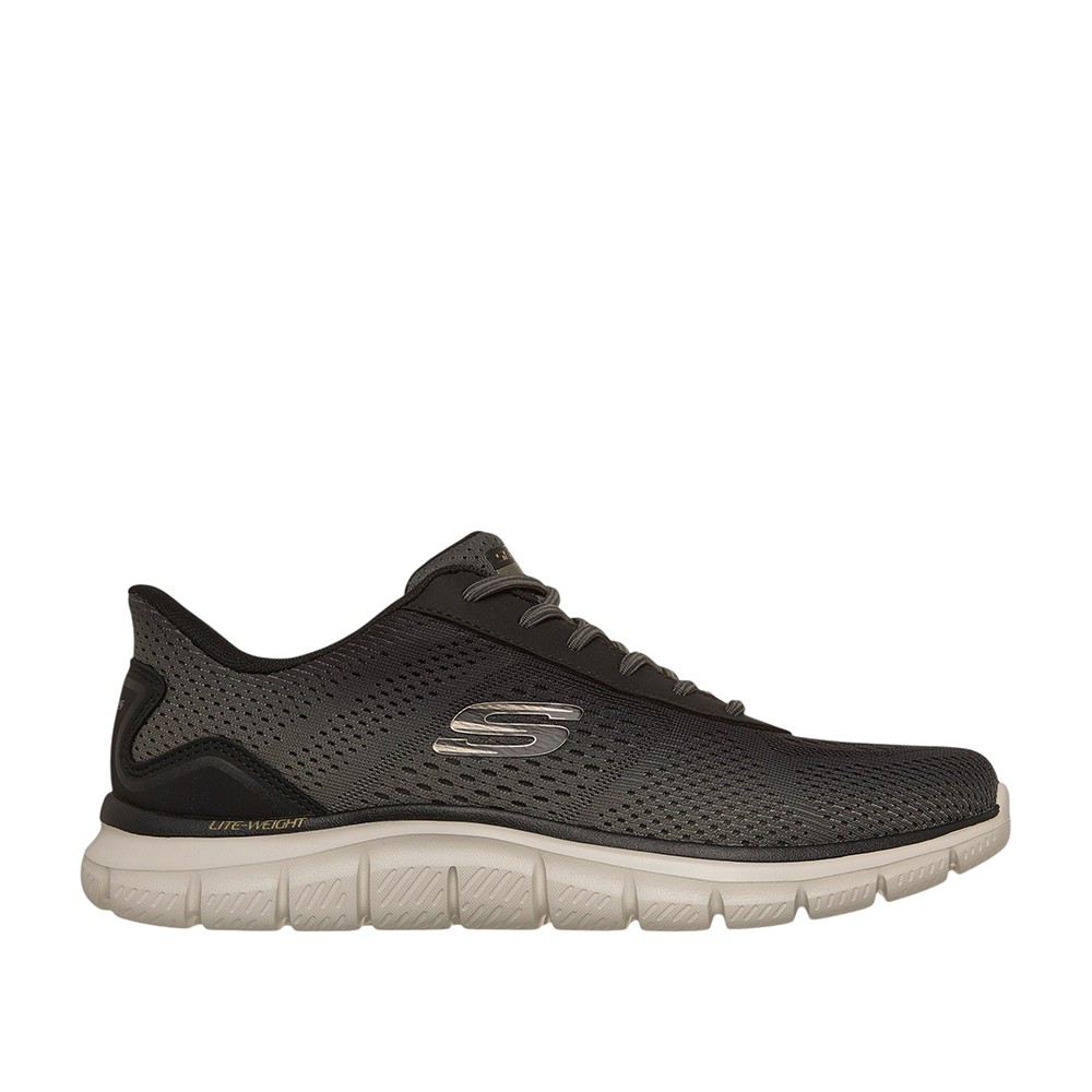 Кроссовки мужские Skechers Slip-ins: Track – Revno оливковые 233038 OLBK