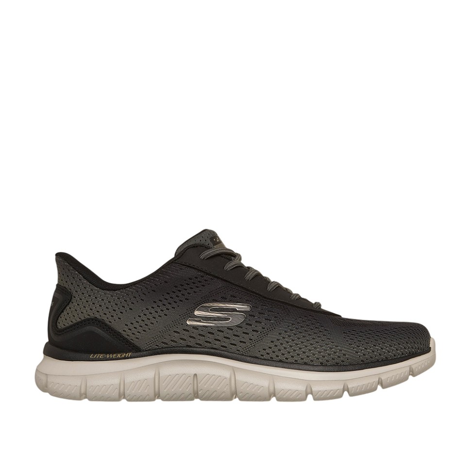 Кроссовки мужские Skechers Slip-ins: Track – Revno оливковые 233038 OLBK — Sport City Кроссовки мужские Skechers Slip-ins: Track – Revno оливковые 233038 OLBK
