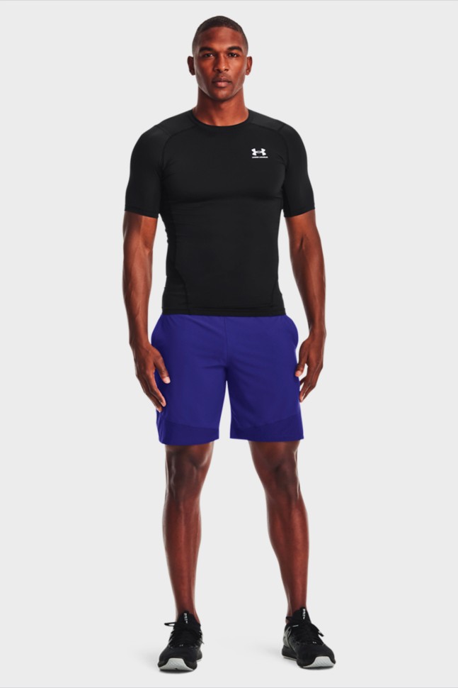 Футболка мужская Under Armour Ua Hg Armour Comp Ss черная 1361518-001 изображение 5